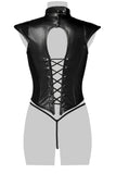 Grey Velvet Corset Set | Angel Clothing