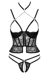 Abierta Fina Longline Bra Set | Angel Clothing