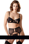 Abierta Fina Bra Set with Slits in the Cups | Angel Clothing