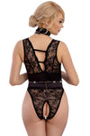 Abierta Fina Lace Body | Angel Clothing