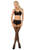 Livia Corsetti Almudena Lingerie Set Black | Angel Clothing