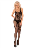 Livia Corsetti Aryiana Bodystocking Black | Angel Clothing