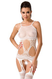 Passion BS047 Bodystocking White | Angel Clothing