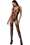 Passion Bodystocking BS074 Black | Angel Clothing