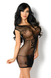 Beauty Night Erica Fishnet Dress | Angel Clothing