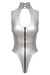 Black Level Silver Vinyl Body | Angel Clothing