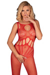 Corsetti Amahil Red Bodystocking | Angel Clothing