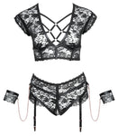 Cottelli Bondage Plus Size Lingerie Set | Angel Clothing