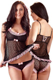 Cottelli Lingerie Babydoll and Panties (M)