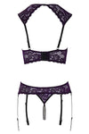 Cottelli Lingerie Longline Shelf Bra Set | Angel Clothing