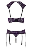 Cottelli Lingerie Longline Shelf Bra Set | Angel Clothing