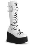 DemoniaCult KERA-200 Boots White | Angel Clothing