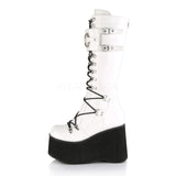 DemoniaCult KERA-200 Boots White | Angel Clothing