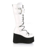 DemoniaCult KERA-200 Boots White | Angel Clothing