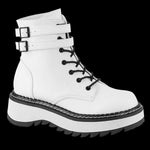 DemoniaCult LILITH 152 Boots White | Angel Clothing