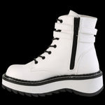 DemoniaCult LILITH 152 Boots White | Angel Clothing