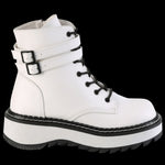 DemoniaCult LILITH 152 Boots White | Angel Clothing