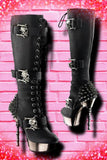 DemoniaCult Muerto 2028 Boots | Angel Clothing