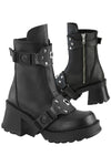 DemoniaCult BRATTY 56 Black Boots