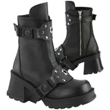 DemoniaCult BRATTY 56 Black Boots