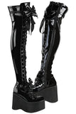 DemoniaCult KERA 303 Patent Boots