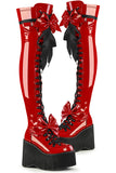 DemoniaCult KERA 303 Red Boots