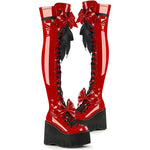 DemoniaCult KERA 303 Red Boots