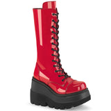 DemoniaCult SHAKER 72 Red Boots