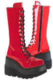 DemoniaCult SHAKER 72 Red Boots