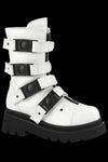 DemoniaCult RENEGADE 55 White Boots | Angel Clothing