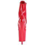 Pleaser FLAMINGO-1021 Boots Red | Angel Clothing