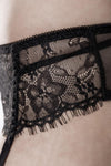 Grey Velvet Three-Part Erotic Set | Angel Clothing