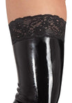 LATE-X Ladies Latex Stockings No Box (L) | Angel Clothing