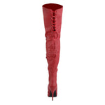 Pleaser LEGEND 8899 Boots Red | Angel Clothing