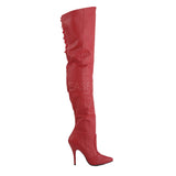 Pleaser LEGEND 8899 Boots Red | Angel Clothing