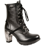 New Rock Black Steel Trail Boots M.TR001-S1 | Angel Clothing