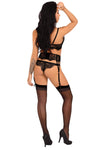 Livia Corsetti Majalesa Lingerie Set Black | Angel Clothing