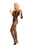 Livia Corsetti Monata Bodystocking Black | Angel Clothing