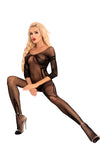 Livia Corsetti Monata Bodystocking Black | Angel Clothing