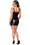 Noir Handmade Powerwetlook Mini-Dress