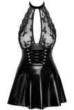 Noir Handmade Halterneck Mini Dress | Angel Clothing