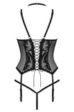 Obsessive Alessya Basque Set | Angel Clothing