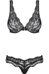 Obsessive Luvae Bra and Thong Set | Angel Clothing