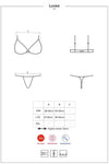 Obsessive Luvae Bra and Thong Set | Angel Clothing