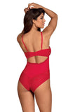 Obsessive Jolierose Red Body | Angel Clothing