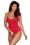 Obsessive Jolierose Red Body | Angel Clothing