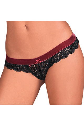 Obsessive Rossita Lace Thong | Angel Clothing