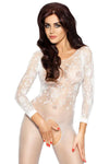 Passion BS007 Bodystocking White | Angel Clothing