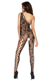 Passion BS036 Bodystocking Black | Angel Clothing