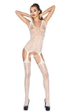 Passion BS043 Bodystocking White | Angel Clothing